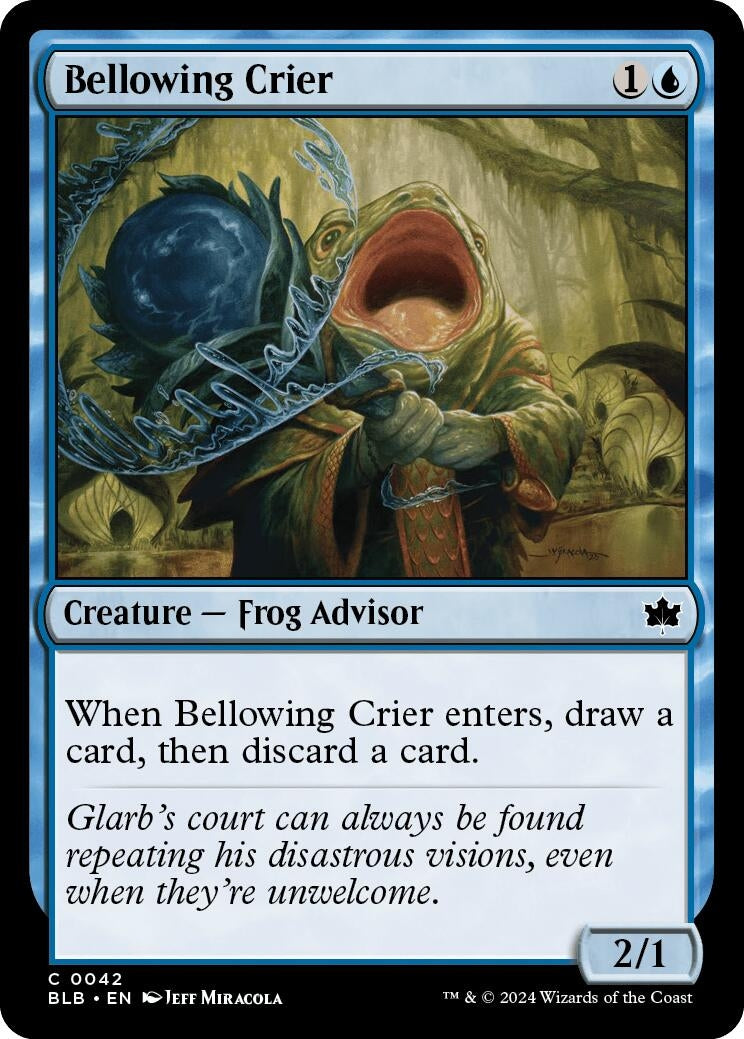 Image for Bellowing Crier (Bloomburrow) (42) - Magic: The Gathering