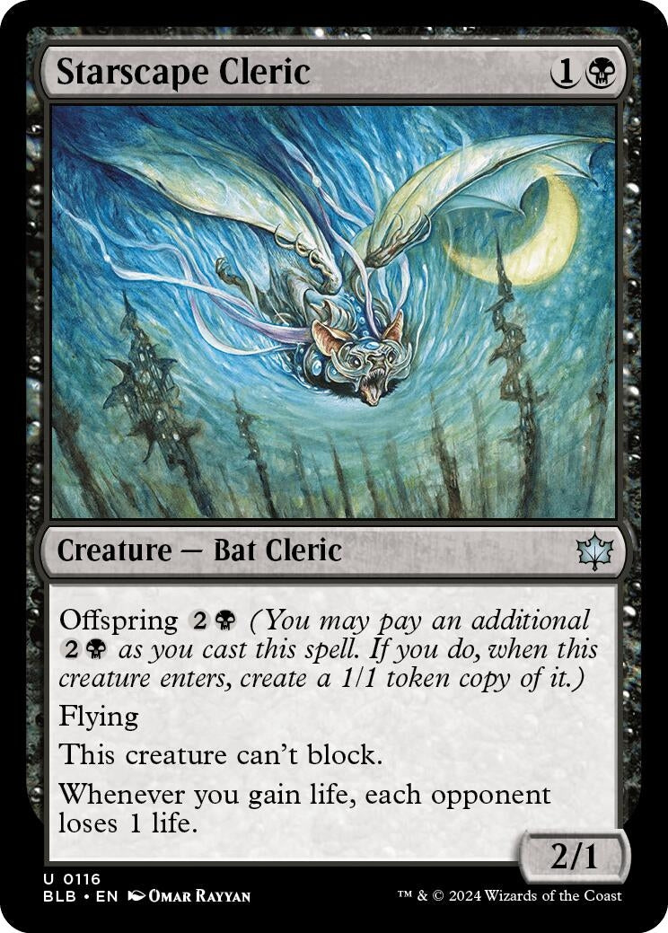 Image for Starscape Cleric (Bloomburrow) (116) - Magic: The Gathering