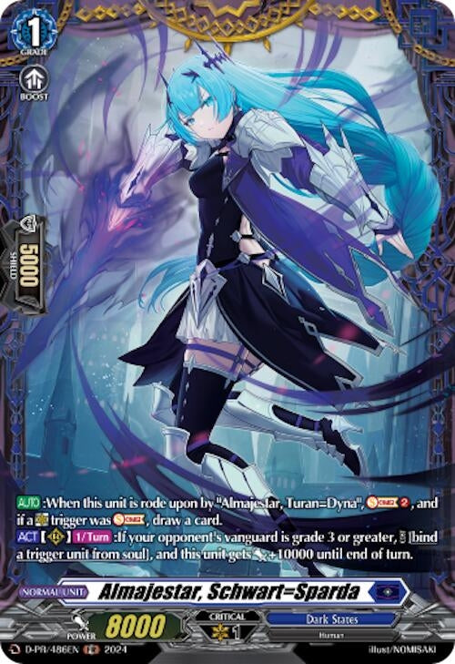 Image for Almajestar, Schwart=Sparda (D Promo Cards) (D-PR/486EN) - Cardfight Vanguard