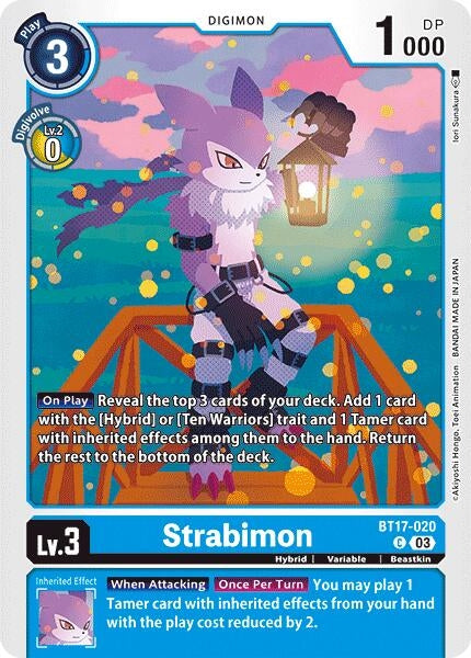 Image for Strabimon (BT17) (BT17-020 C) - Digimon Card Game