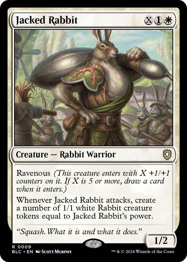 Image for Jacked Rabbit (Commander: Bloomburrow) (9) - Magic: The Gathering