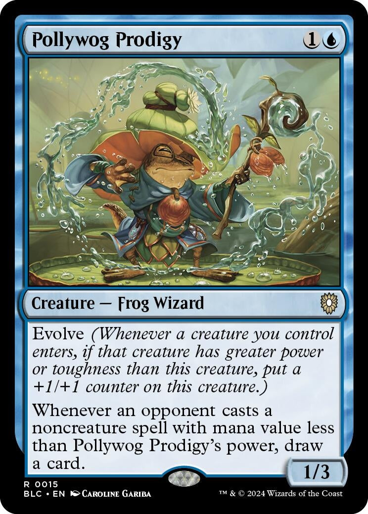 Image for Pollywog Prodigy (Commander: Bloomburrow) (15) - Magic: The Gathering