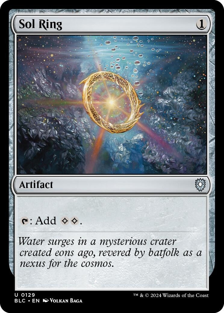 Image for Sol Ring (Commander: Bloomburrow) (129) - Magic: The Gathering