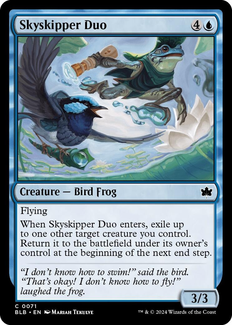 Image for Skyskipper Duo (Bloomburrow) (71) - Magic: The Gathering