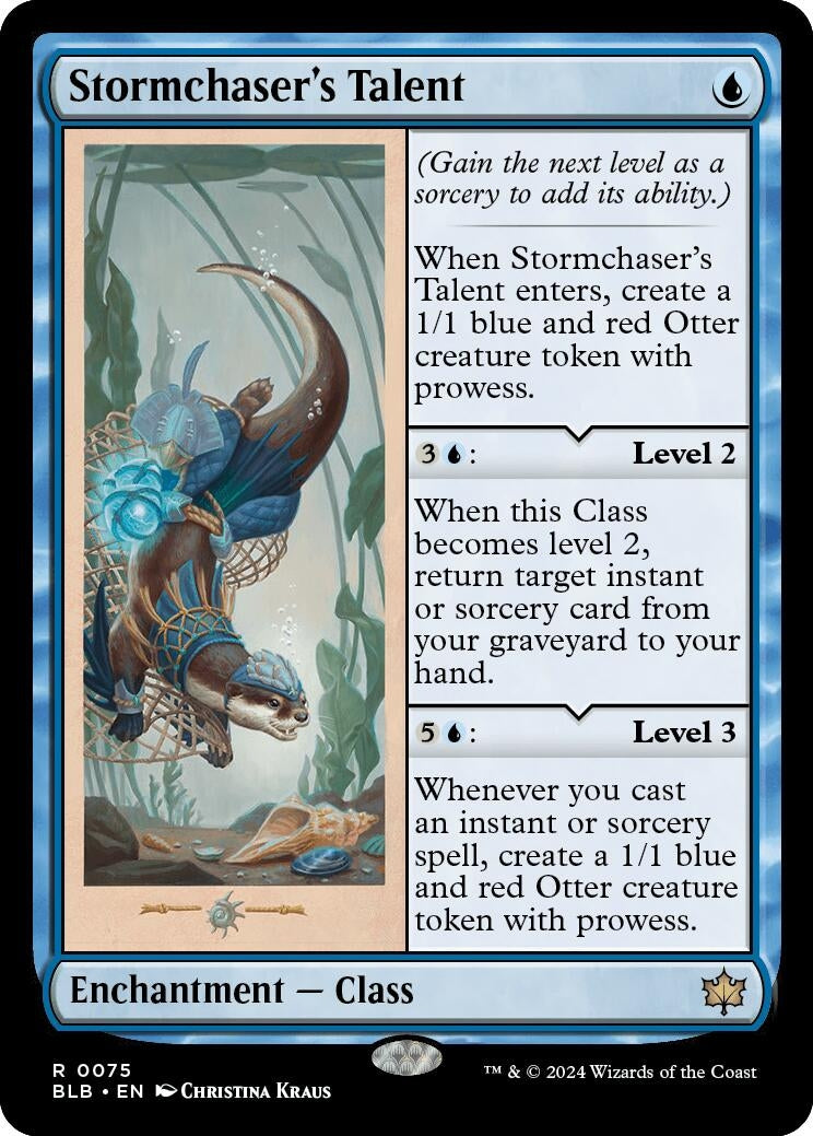 Image for Stormchaser's Talent (Bloomburrow) (75) - Magic: The Gathering