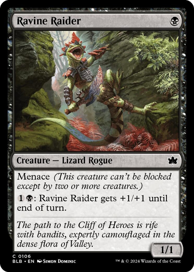 Image for Ravine Raider (Bloomburrow) (106) - Magic: The Gathering