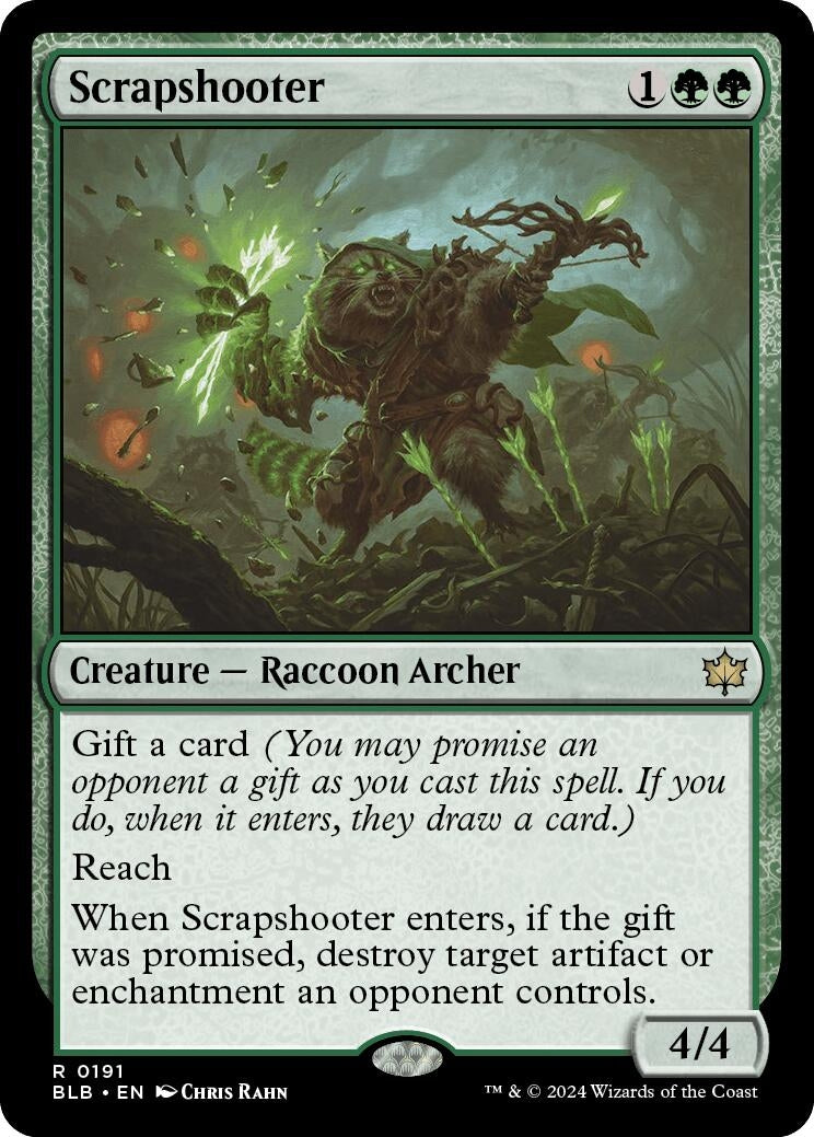Image for Scrapshooter (Bloomburrow) (191) - Magic: The Gathering
