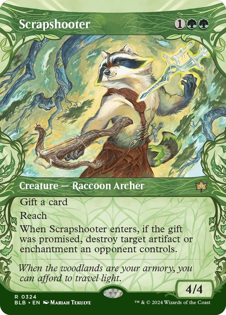 Image for Scrapshooter (Showcase) (Bloomburrow) (324) - Magic: The Gathering