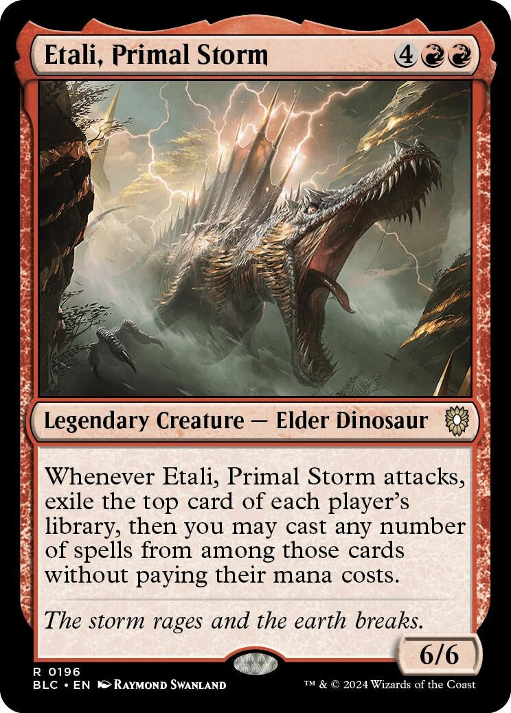 Image for Etali, Primal Storm (Commander: Bloomburrow) (196) - Magic: The Gathering
