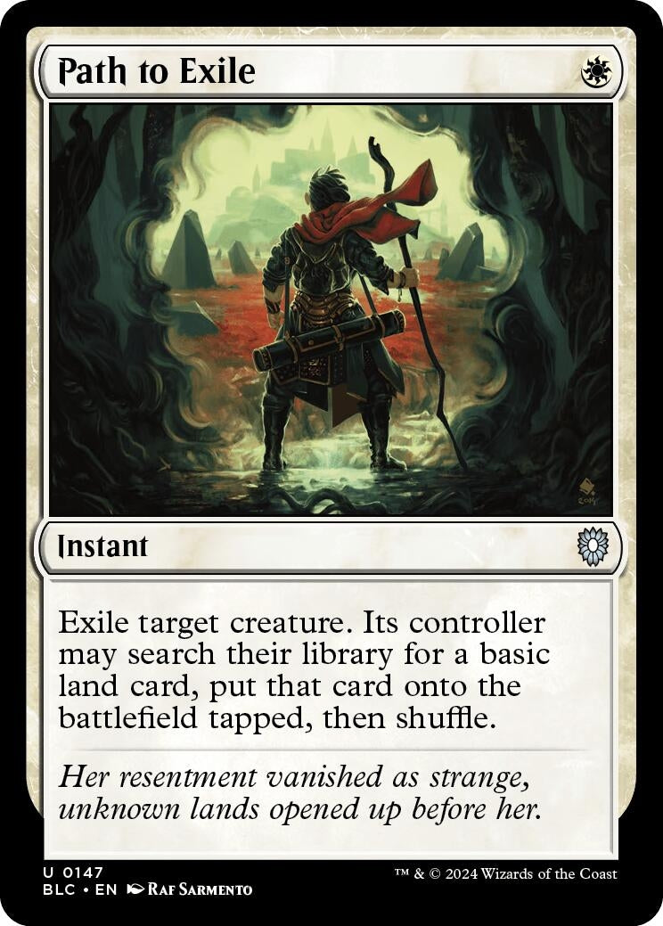 Image for Path to Exile (Commander: Bloomburrow) (147) - Magic: The Gathering