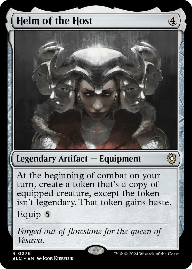 Image for Helm of the Host (Commander: Bloomburrow) (276) - Magic: The Gathering