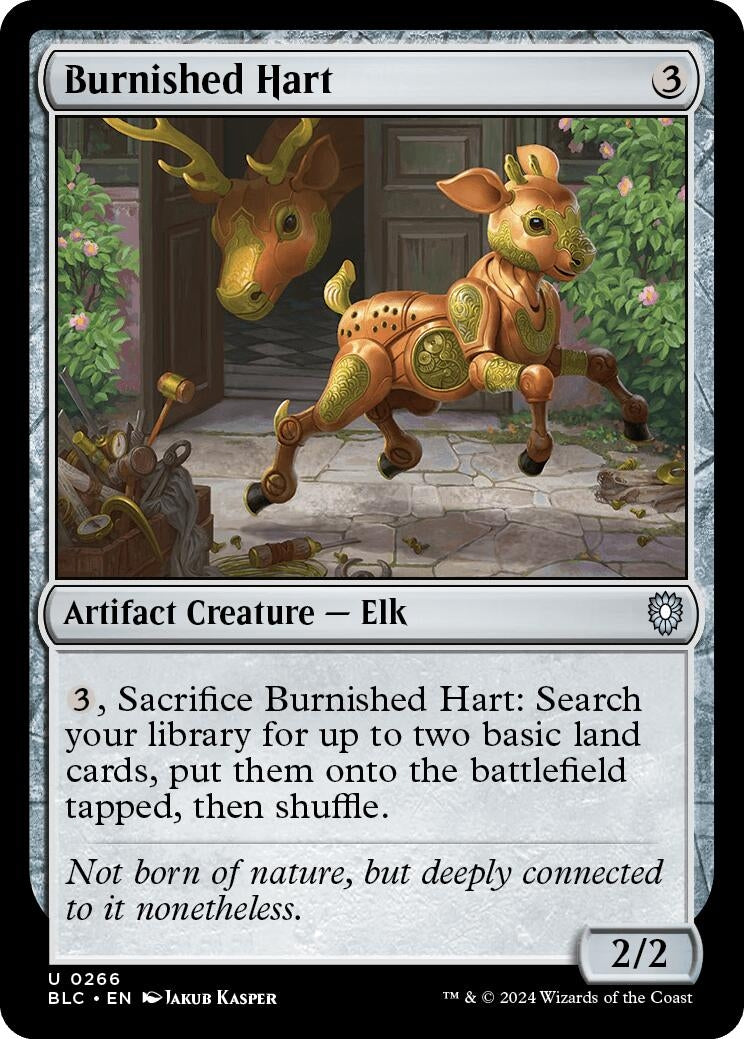 Image for Burnished Hart (Commander: Bloomburrow) (266) - Magic: The Gathering