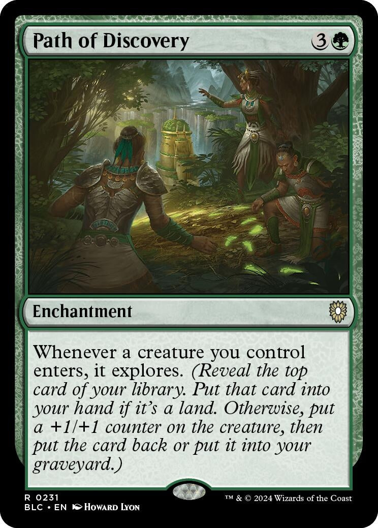 Image for Path of Discovery (Commander: Bloomburrow) (231) - Magic: The Gathering