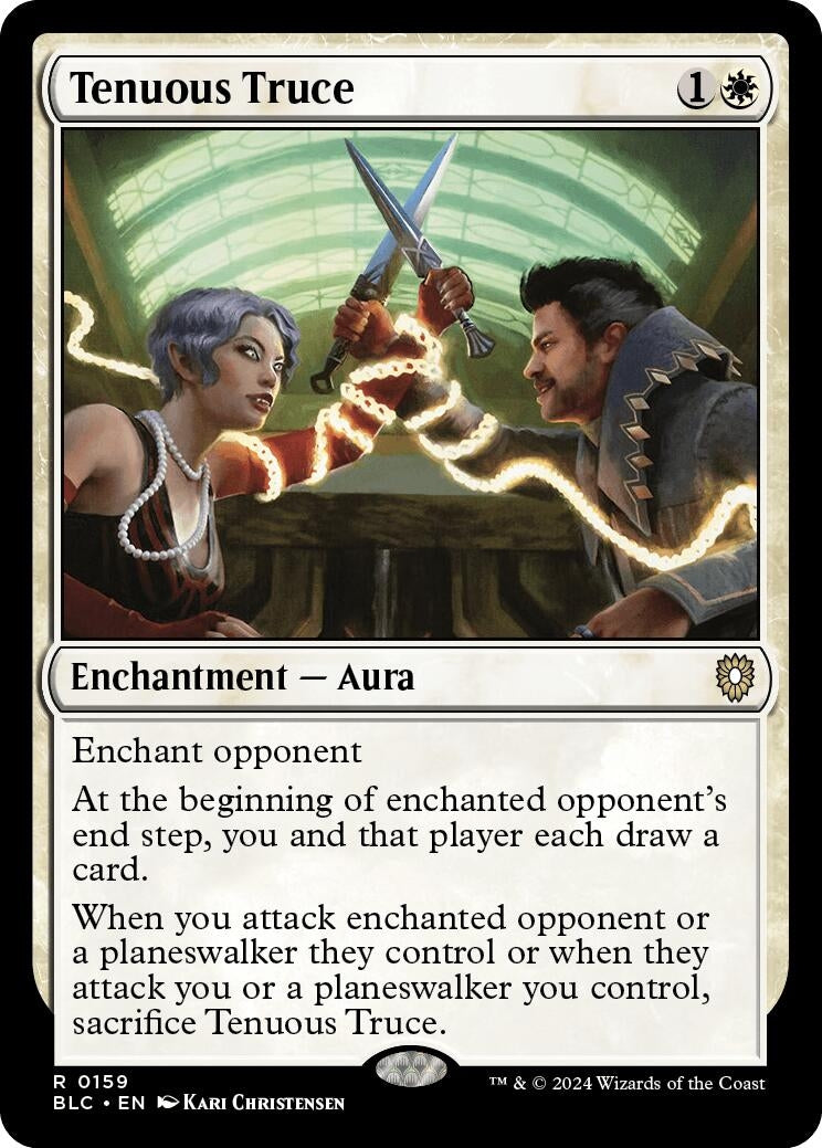Image for Tenuous Truce (Commander: Bloomburrow) (159) - Magic: The Gathering