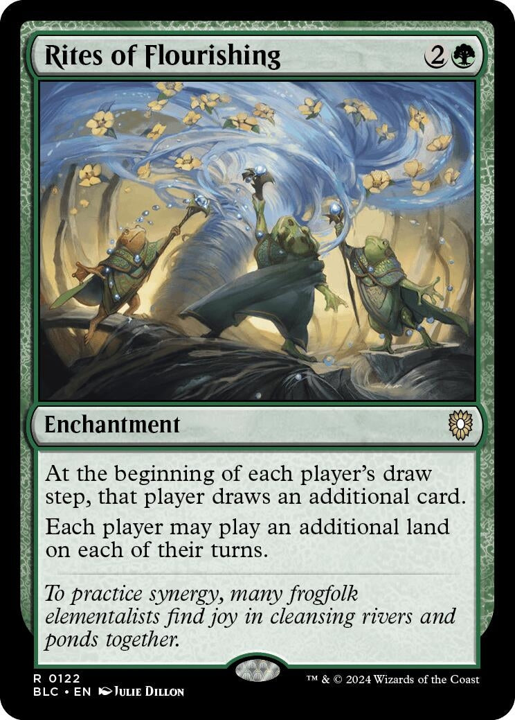 Image for Rites of Flourishing (Commander: Bloomburrow) (122) - Magic: The Gathering