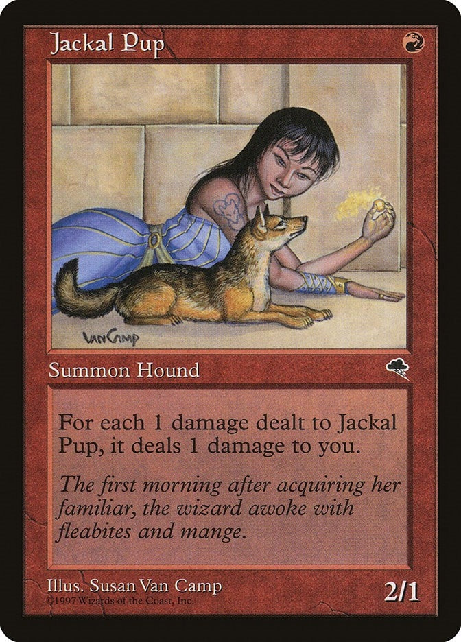 Image for Jackal Pup (Tempest) (183) - Magic: The Gathering