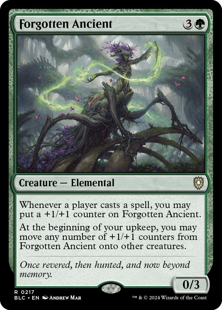 Image for Forgotten Ancient (Commander: Bloomburrow) (217) - Magic: The Gathering
