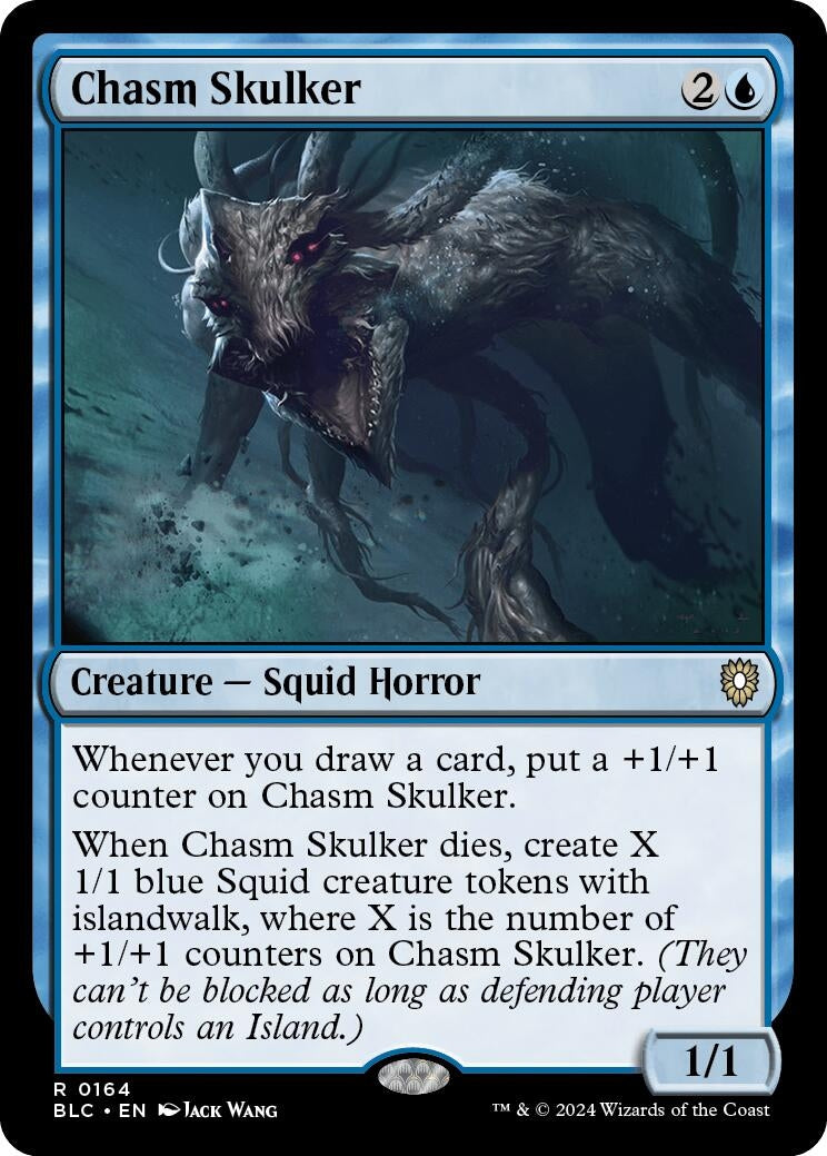 Image for Chasm Skulker (Commander: Bloomburrow) (164) - Magic: The Gathering