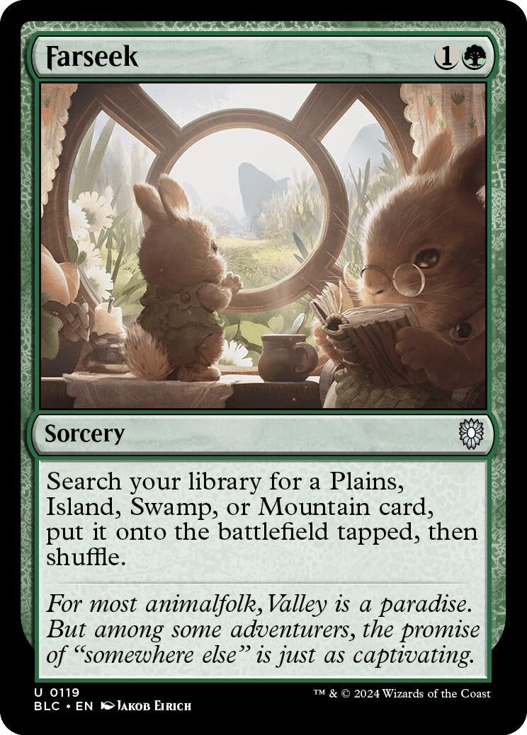 Image for Farseek (Commander: Bloomburrow) (119) - Magic: The Gathering
