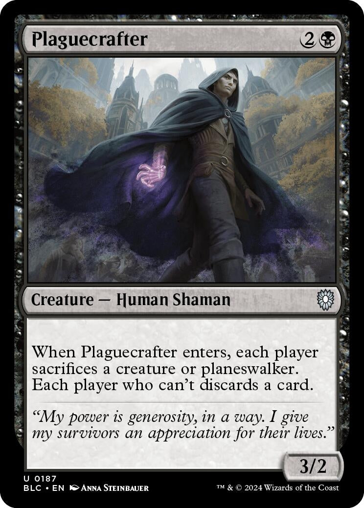 Image for Plaguecrafter (Commander: Bloomburrow) (187) - Magic: The Gathering