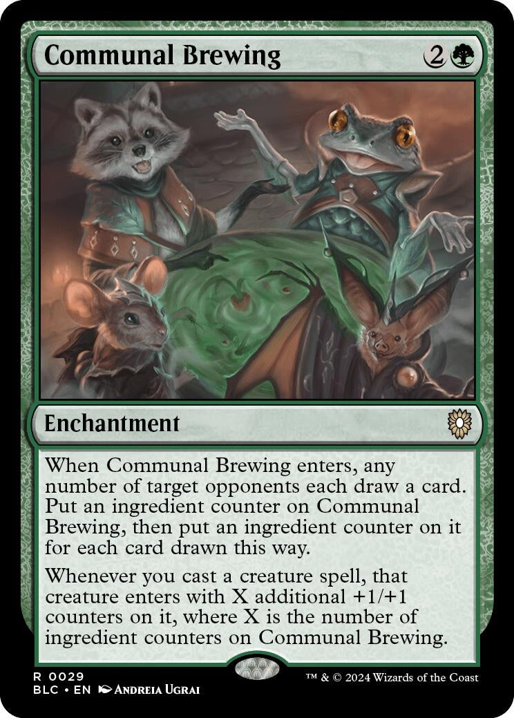Image for Communal Brewing (Commander: Bloomburrow) (29) - Magic: The Gathering