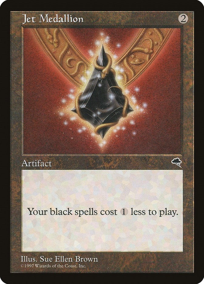 Image for Jet Medallion (Tempest) (292) - Magic: The Gathering