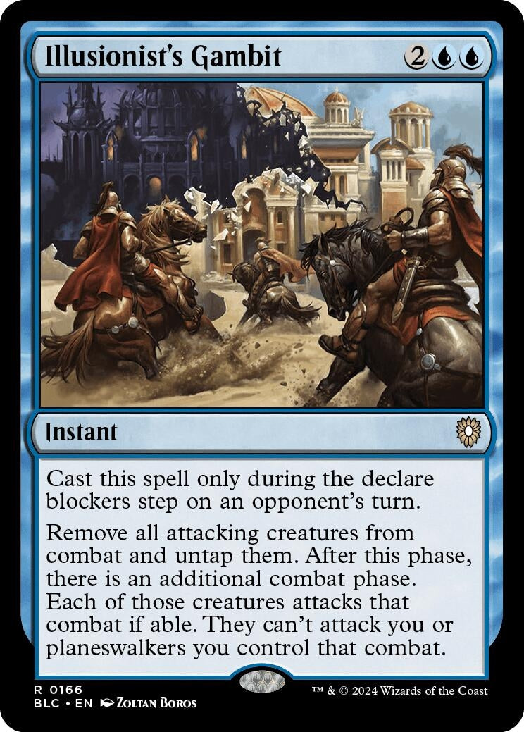 Image for Illusionist's Gambit (Commander: Bloomburrow) (166) - Magic: The Gathering