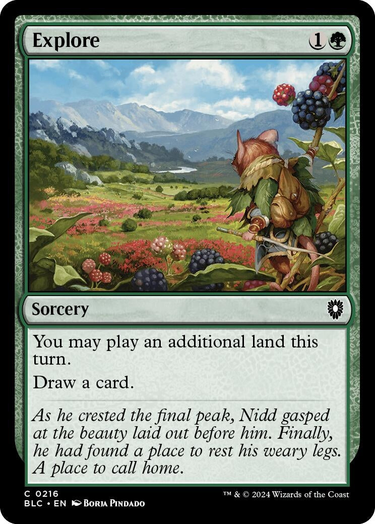 Image for Explore (Commander: Bloomburrow) (216) - Magic: The Gathering