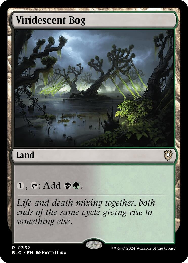 Image for Viridescent Bog (Commander: Bloomburrow) (352) - Magic: The Gathering