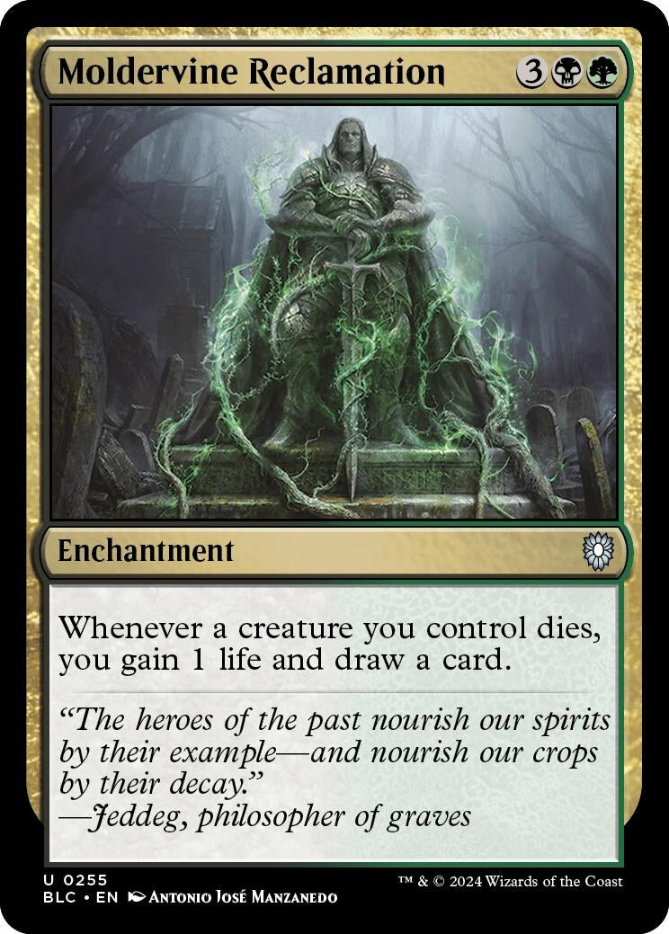 Image for Moldervine Reclamation (Commander: Bloomburrow) (255) - Magic: The Gathering