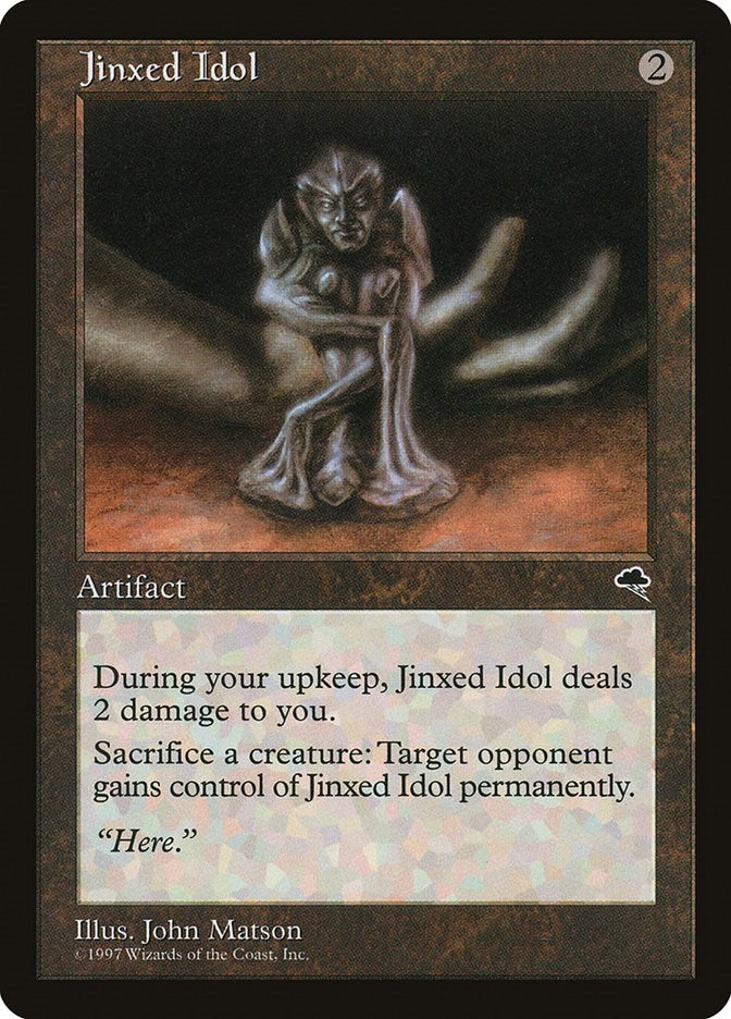 Image for Jinxed Idol (Tempest) (293) - Magic: The Gathering