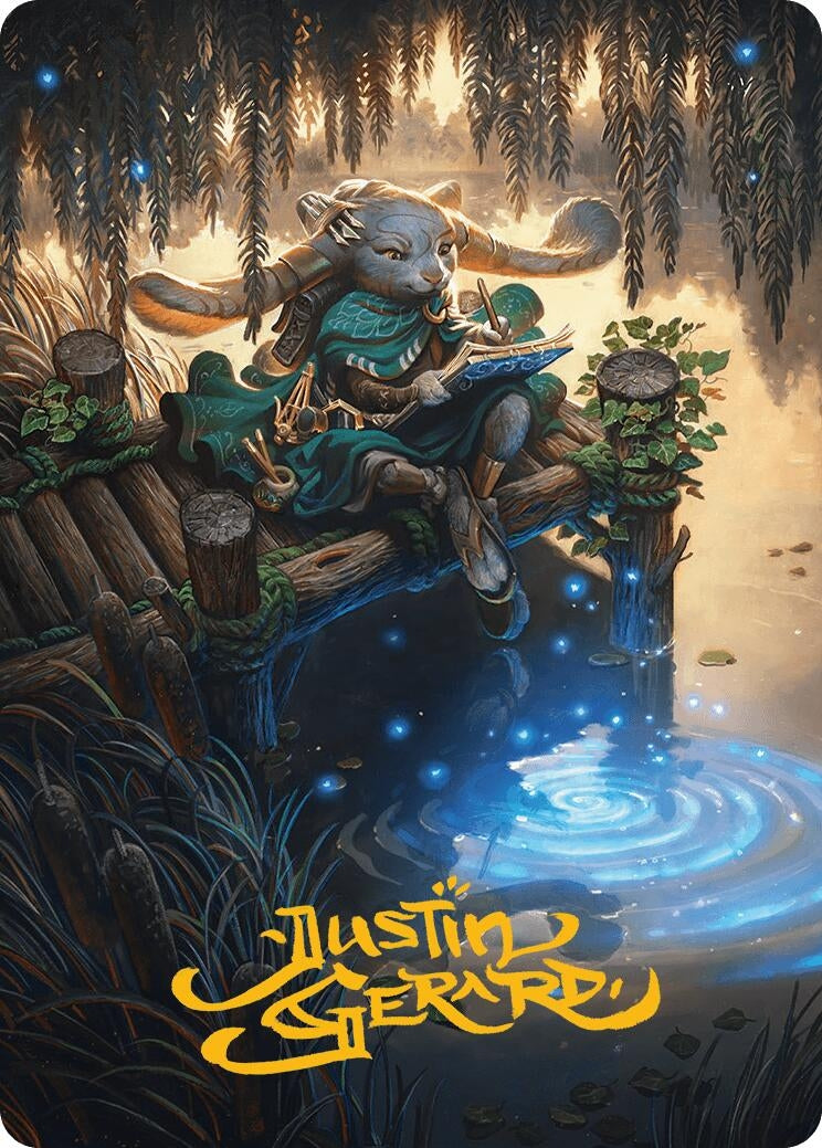 Image for Tamiyo, Field Researcher Art Card (Gold-Stamped Signature) (Art Series: Bloomburrow) (54) - Magic: The Gathering