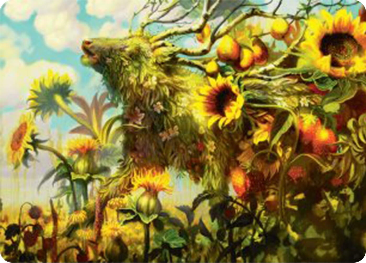 Image for Beza, the Bounding Spring Art Card (Art Series: Bloomburrow) (1) - Magic: The Gathering