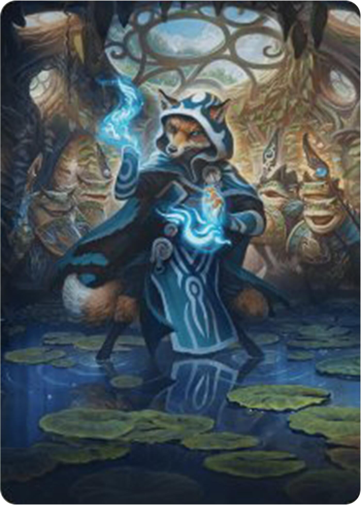 Image for Jace, the Mind Sculptor Art Card (Art Series: Bloomburrow) (49) - Magic: The Gathering