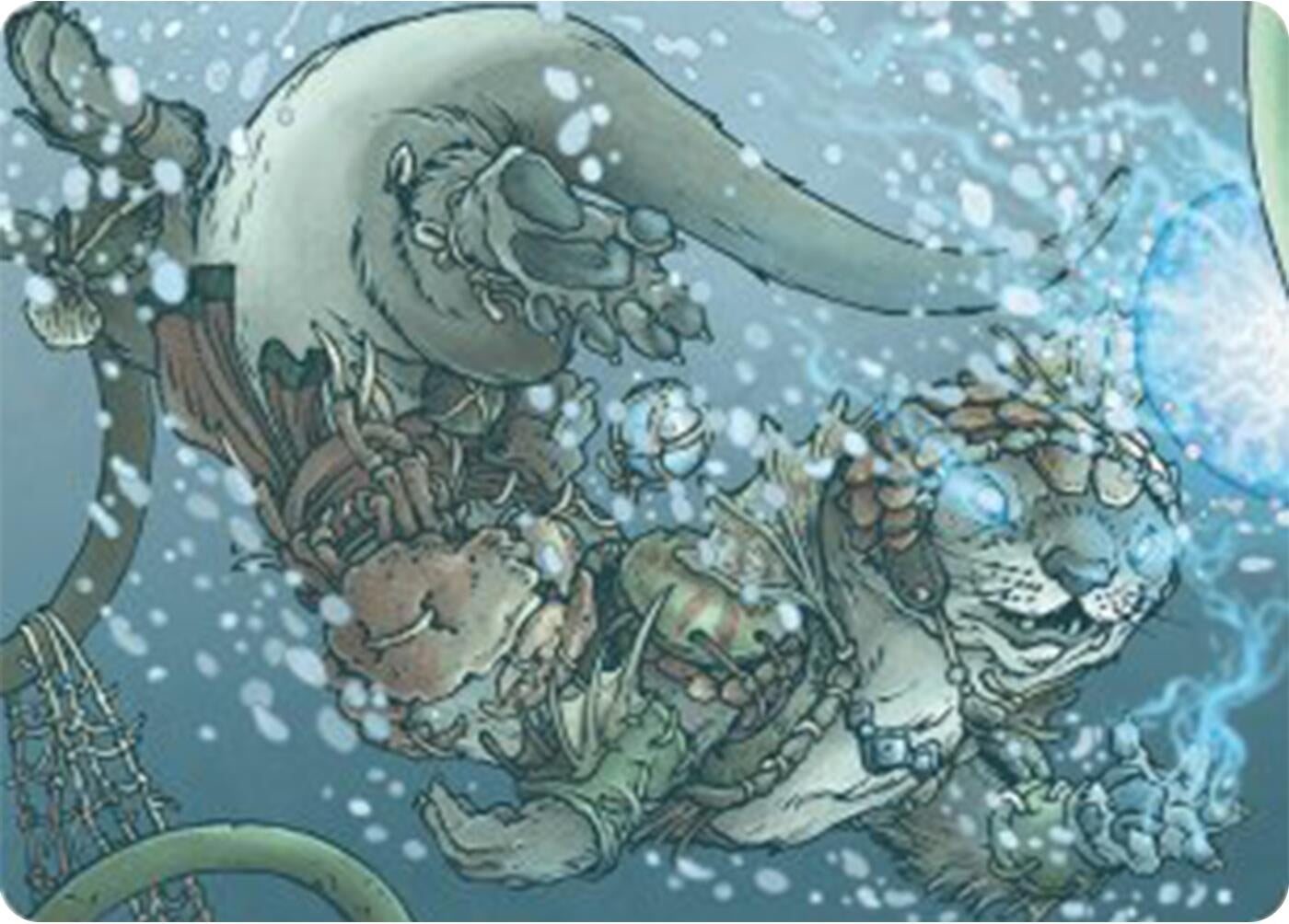 Image for Kitsa, Otterball Elite Art Card (Art Series: Bloomburrow) (42) - Magic: The Gathering