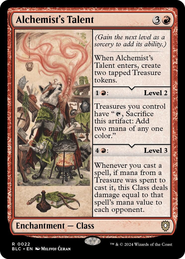 Image for Alchemist's Talent (Commander: Bloomburrow) (22) - Magic: The Gathering