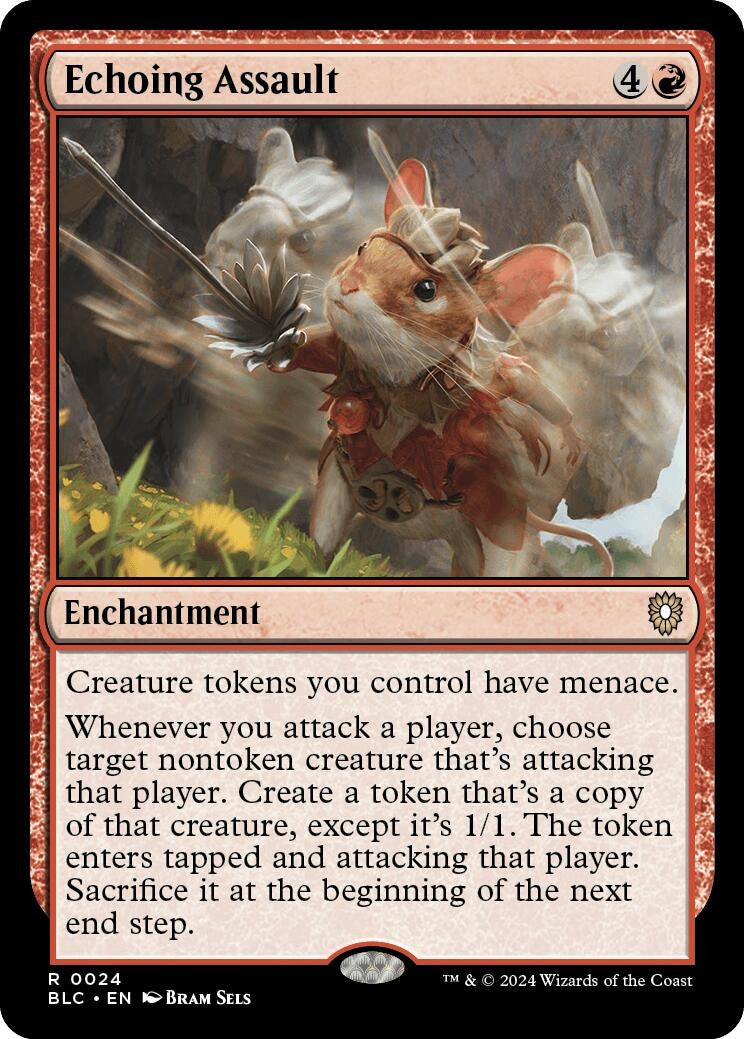 Image for Echoing Assault (Commander: Bloomburrow) (24) - Magic: The Gathering