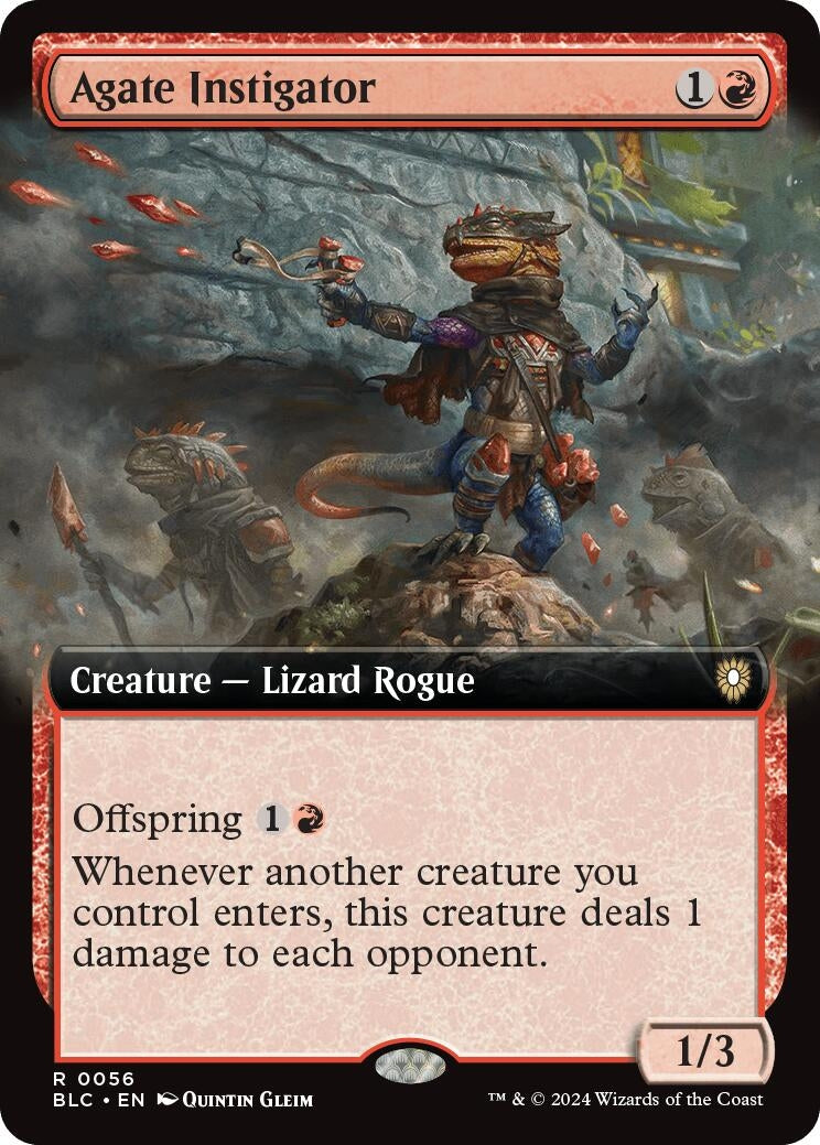 Image for Agate Instigator (Extended Art) (Commander: Bloomburrow) (56) - Magic: The Gathering