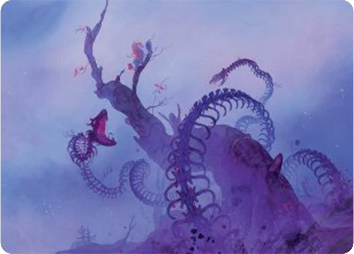 Image for Coiling Rebirth Art Card (Art Series: Bloomburrow) (44) - Magic: The Gathering
