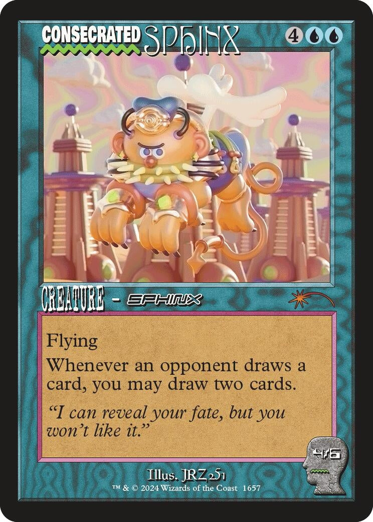Image for Consecrated Sphinx (1657) (Secret Lair Drop Series) (1657) - Magic: The Gathering