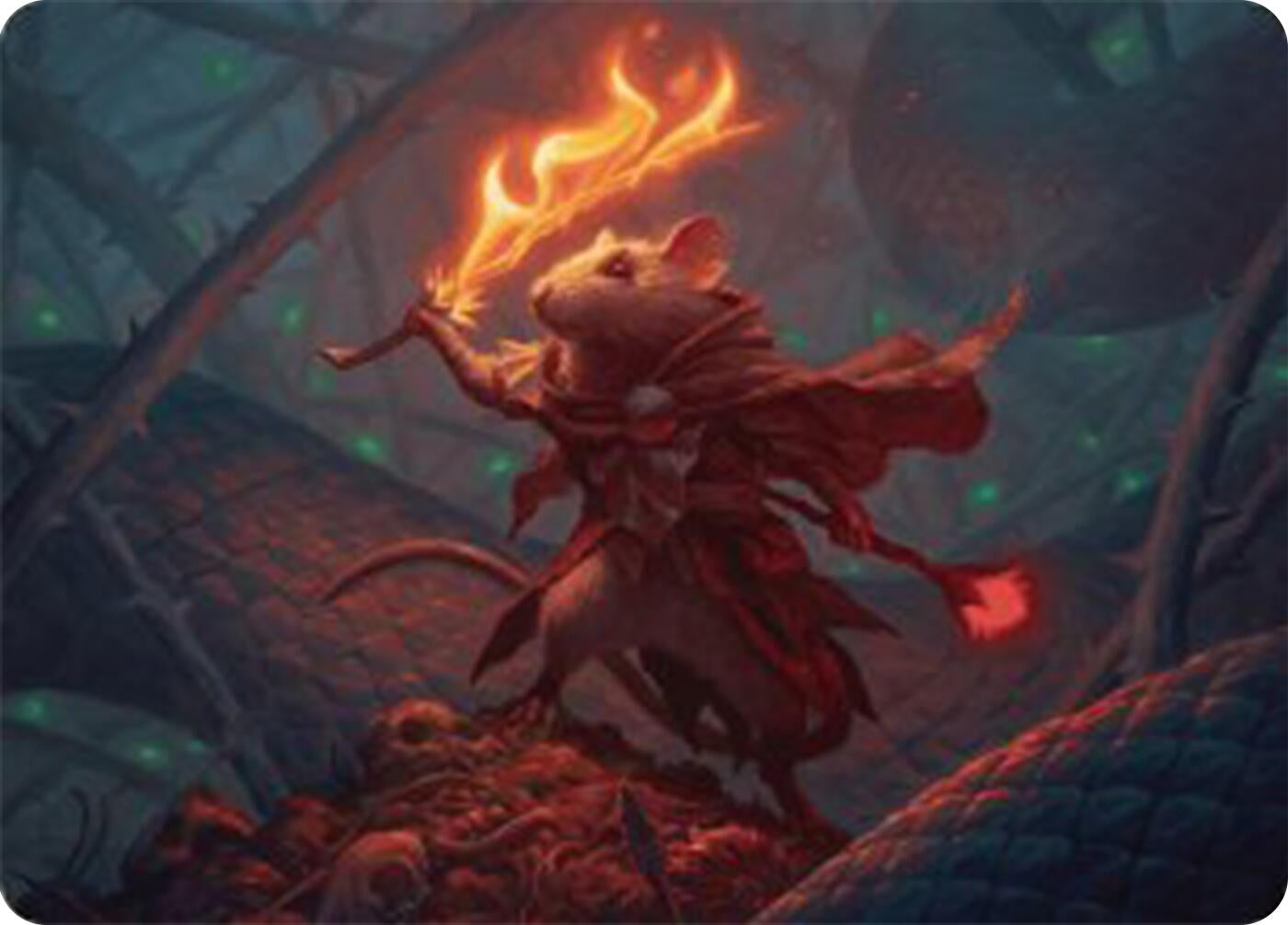 Image for Emberheart Challenger Art Card (Art Series: Bloomburrow) (19) - Magic: The Gathering