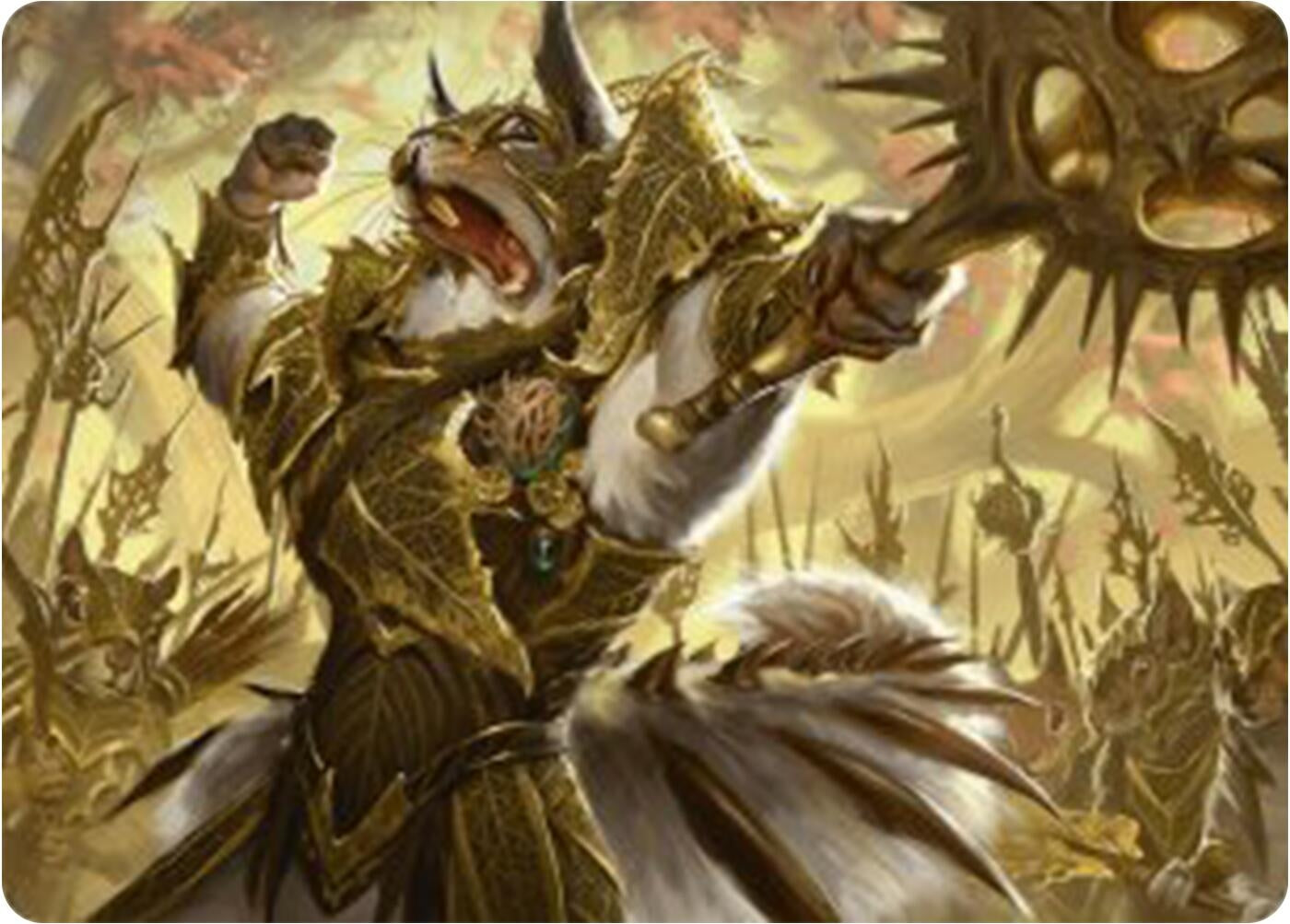Image for Honored Dreyleader Art Card (Art Series: Bloomburrow) (23) - Magic: The Gathering