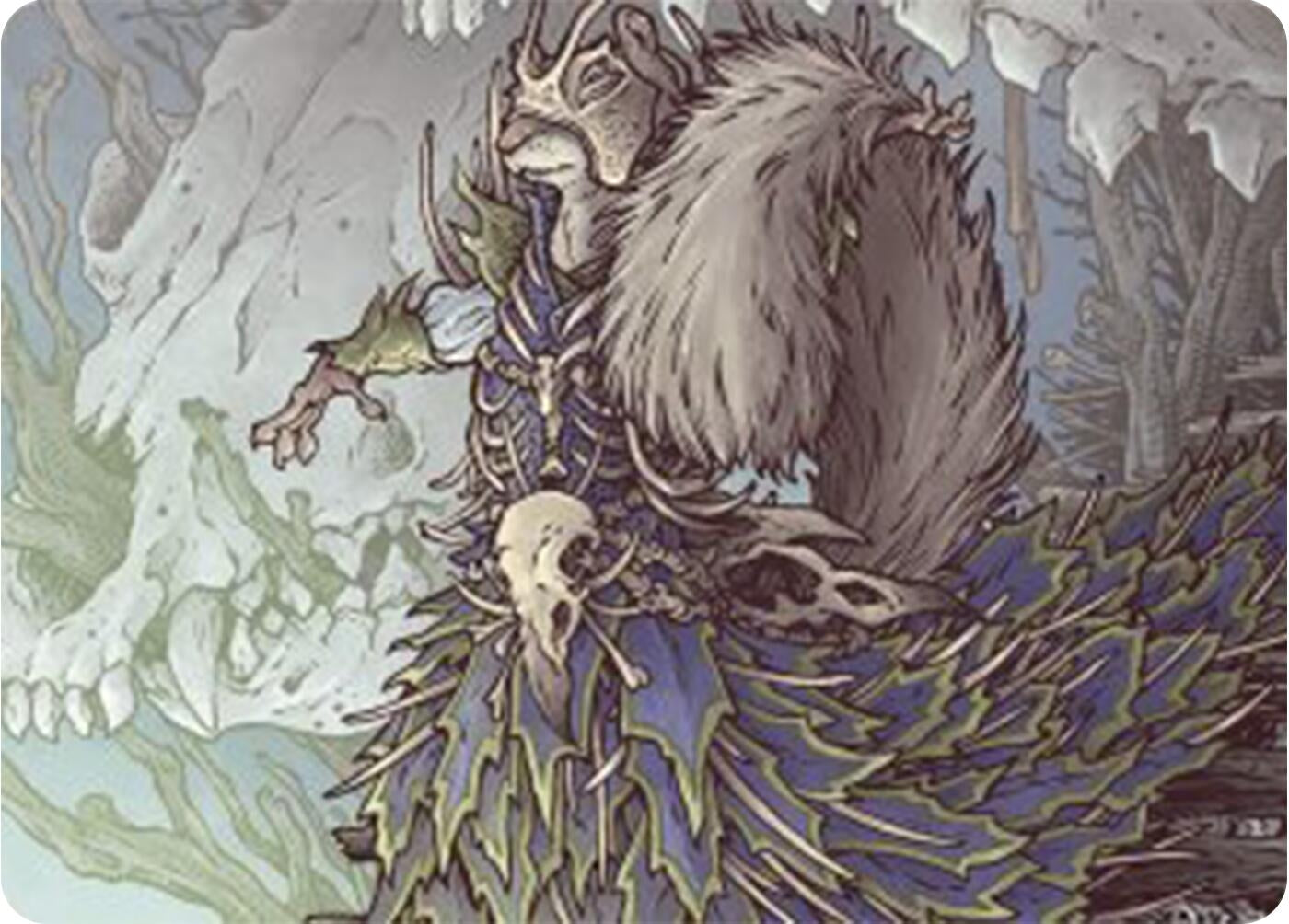 Image for Camellia, the Seedmiser Art Card (Art Series: Bloomburrow) (47) - Magic: The Gathering