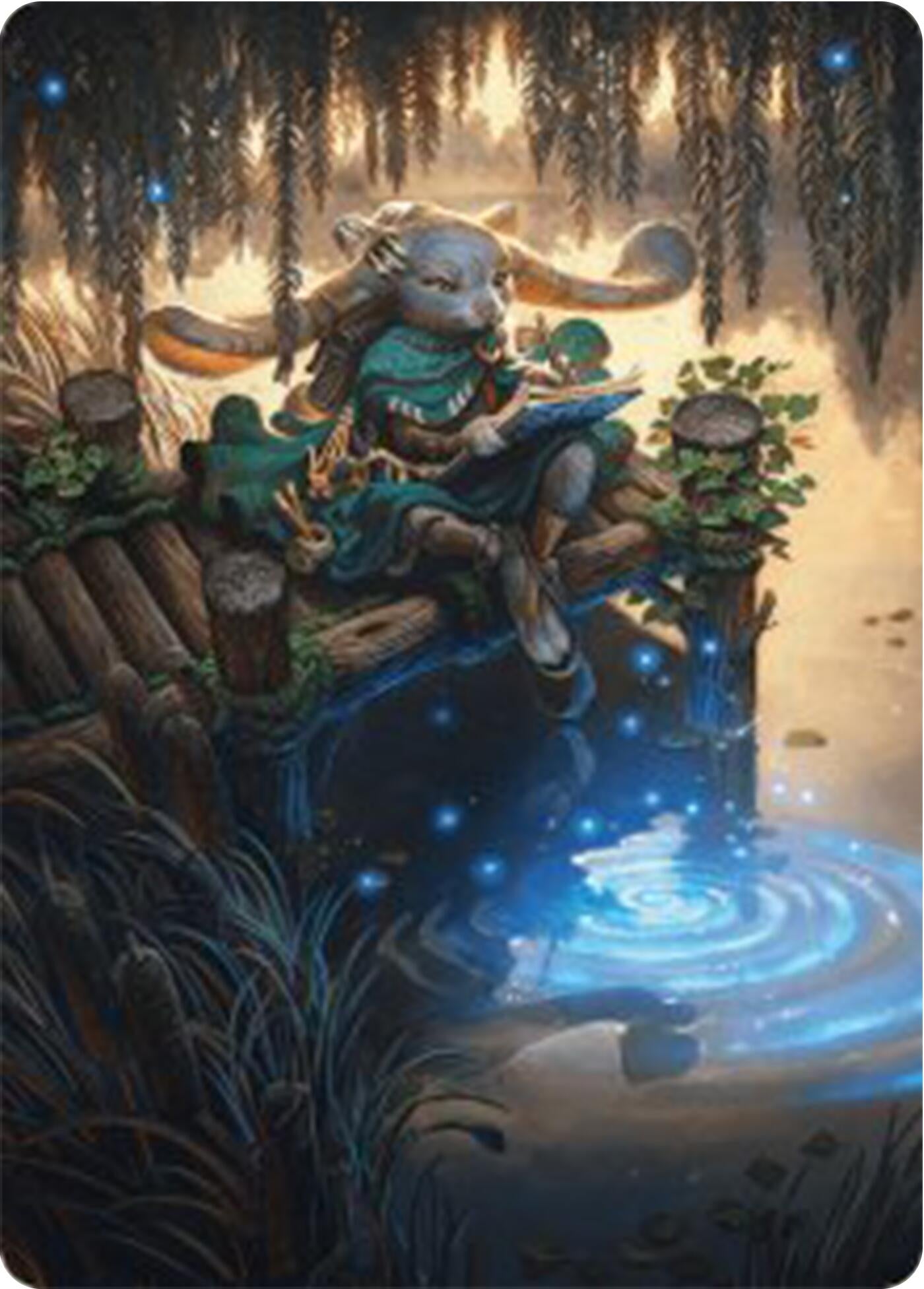 Image for Tamiyo, Field Researcher Art Card (Art Series: Bloomburrow) (54) - Magic: The Gathering