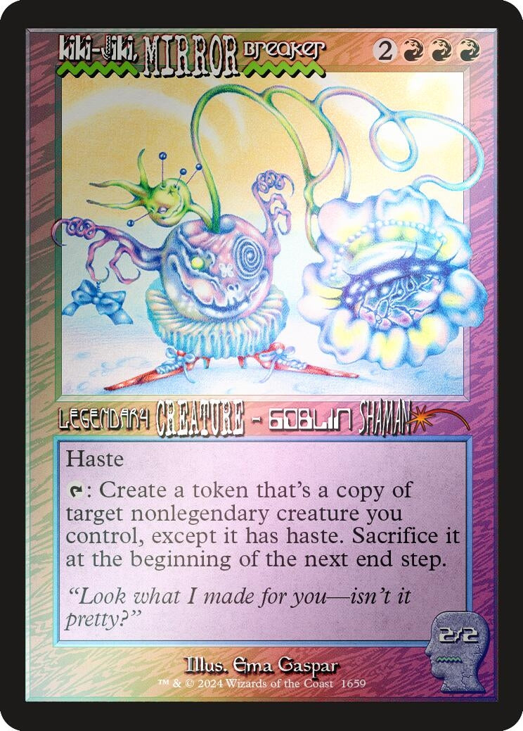 Image for Kiki-Jiki, Mirror Breaker (Rainbow Foil) (Secret Lair Drop Series) (1659) - Magic: The Gathering