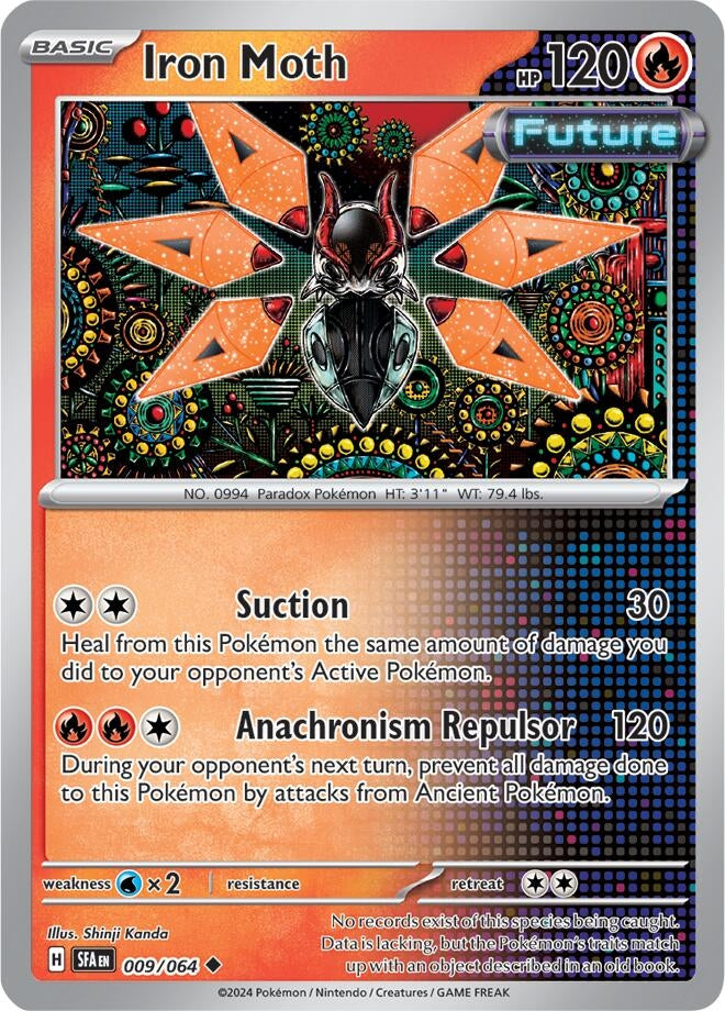 Image for Iron Moth (SV: Shrouded Fable) (009/064) - Pokemon
