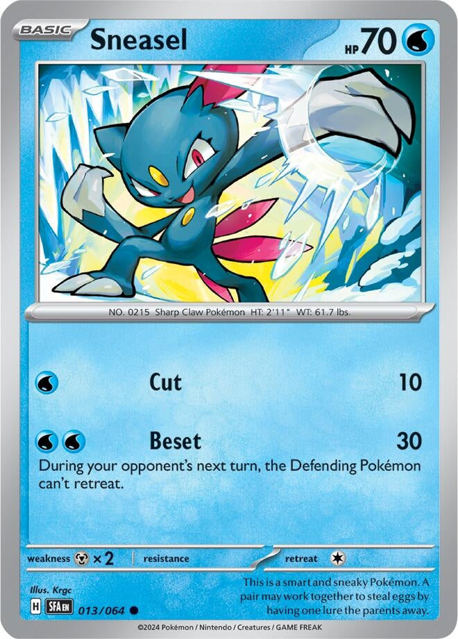 Image for Sneasel (SV: Shrouded Fable) (013/064) - Pokemon