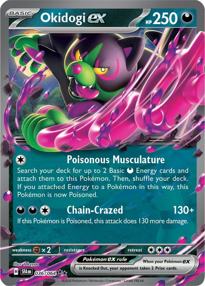Image for Okidogi ex (SV: Shrouded Fable) (036/064) - Pokemon