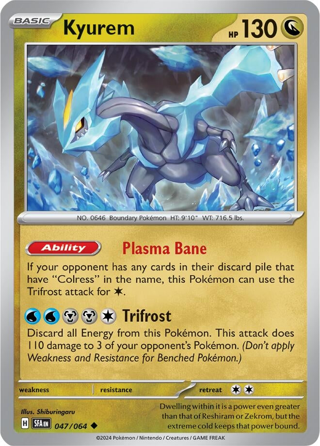 Image for Kyurem (SV: Shrouded Fable) (047/064) - Pokemon