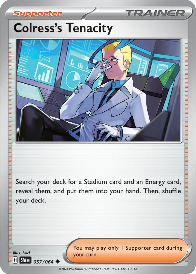 Image for Colress's Tenacity (SV: Shrouded Fable) (057/064) - Pokemon
